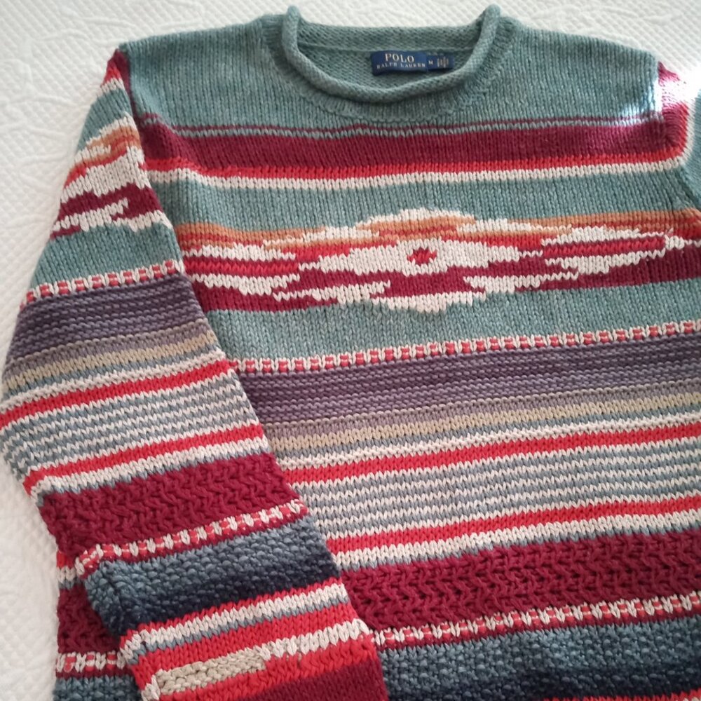 POLO Ralph Lauren Stripe Cotton Sweater